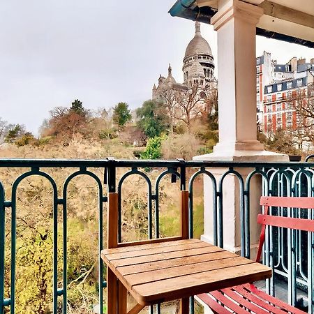 Ferienwohnung Amazing Sacre-Coeur Views In Montmartre Paris Exterior foto