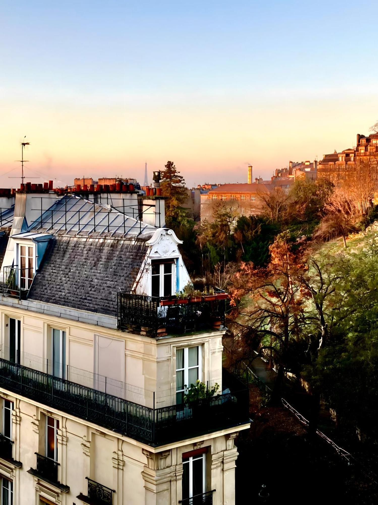 Ferienwohnung Amazing Sacre-Coeur Views In Montmartre Paris Exterior foto