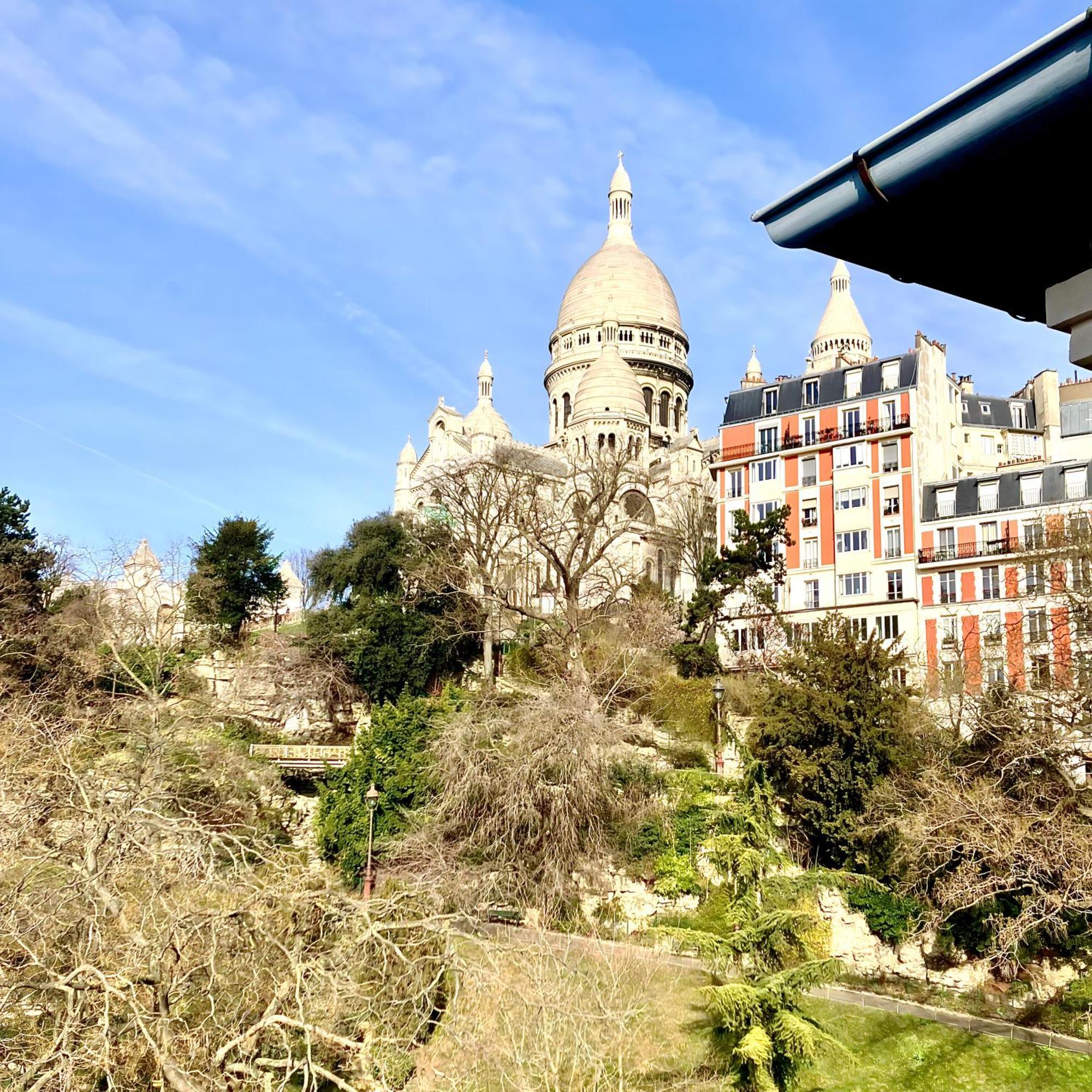 Ferienwohnung Amazing Sacre-Coeur Views In Montmartre Paris Exterior foto