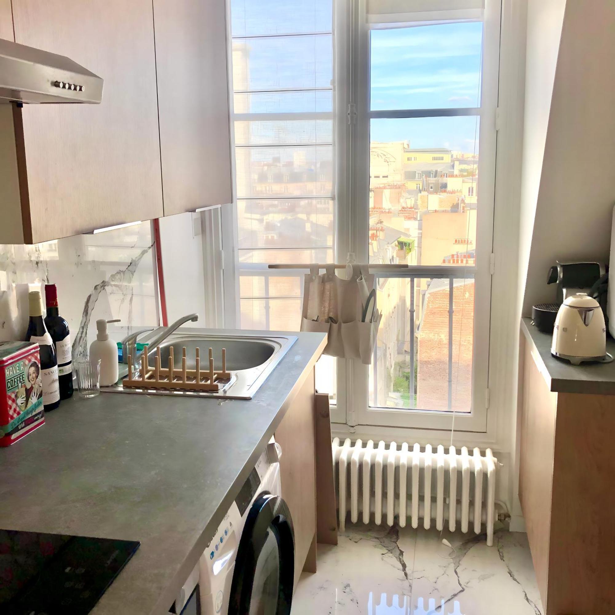 Ferienwohnung Amazing Sacre-Coeur Views In Montmartre Paris Exterior foto
