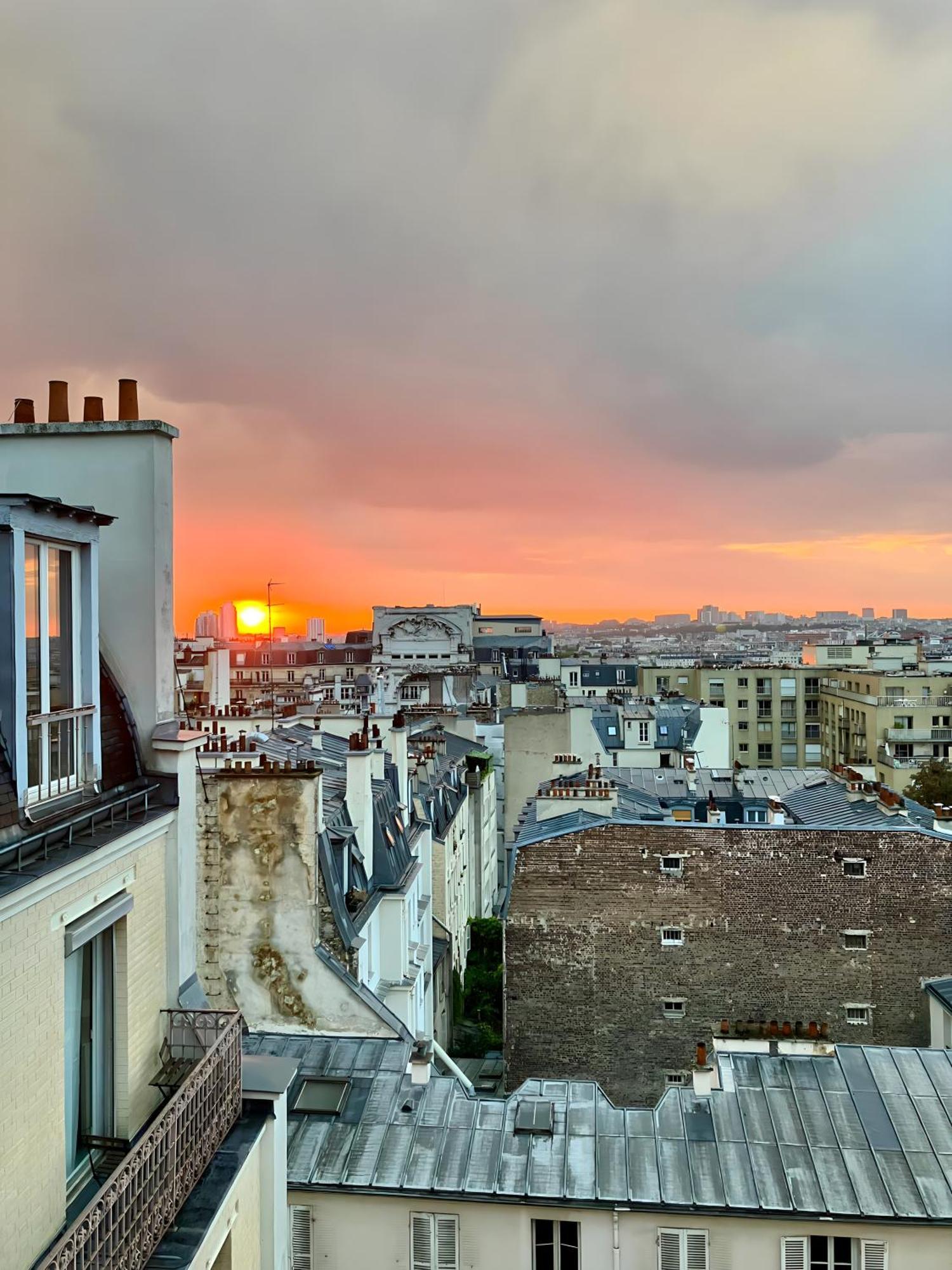 Ferienwohnung Amazing Sacre-Coeur Views In Montmartre Paris Exterior foto